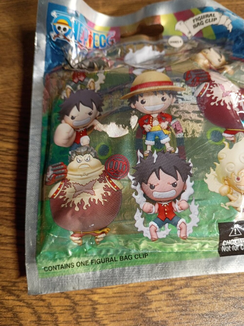 One Piece Series 4 Figural 3D Bag Clip - 1 Mystery Blind Bag Brand New
